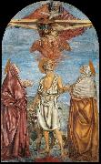 Andrea del Castagno The Holy Trinity, St Jerome and Two Saints Germany oil painting reproduction
